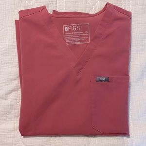 Figs scrubs Quartz Peace Out Cancer Catarina top